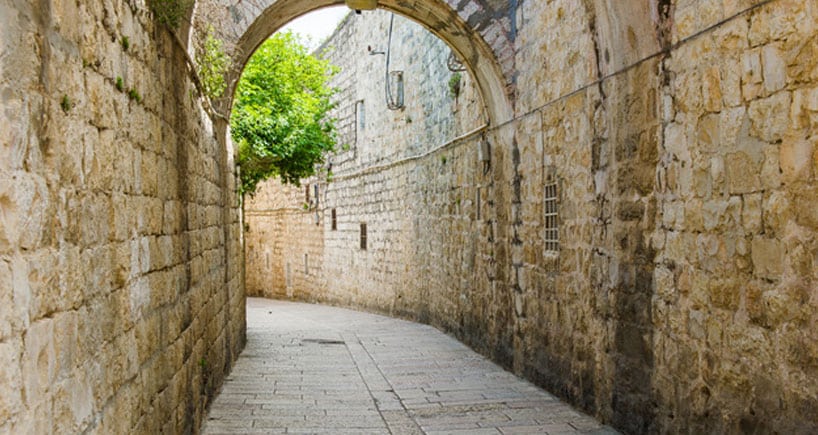 The Via Dolorosa